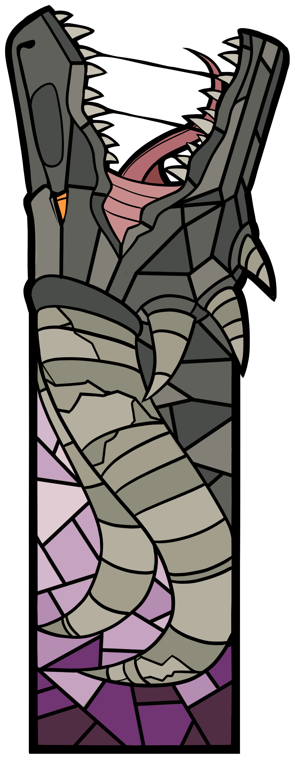 The Black Dragon Window
