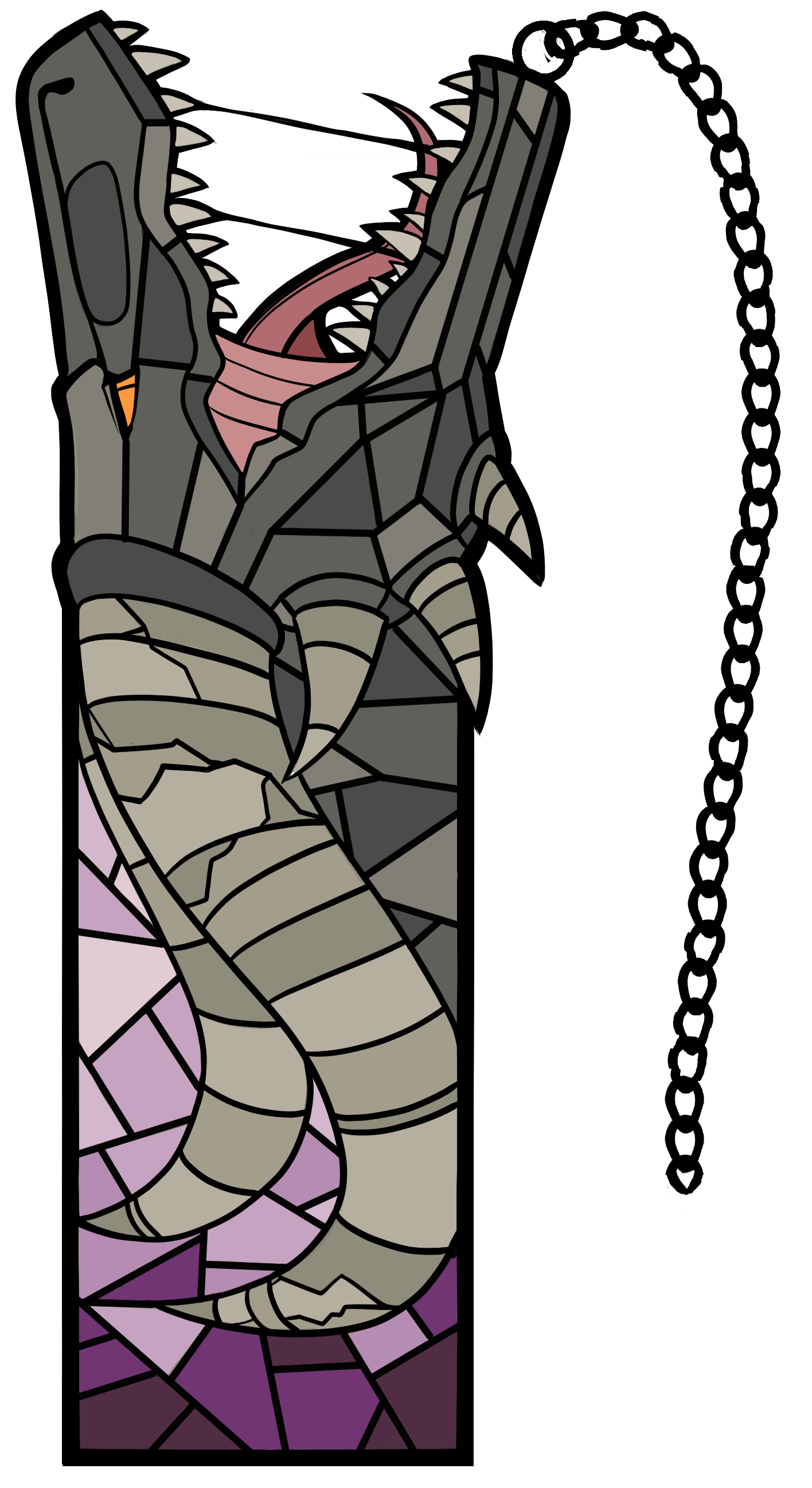 The Black Dragon Window