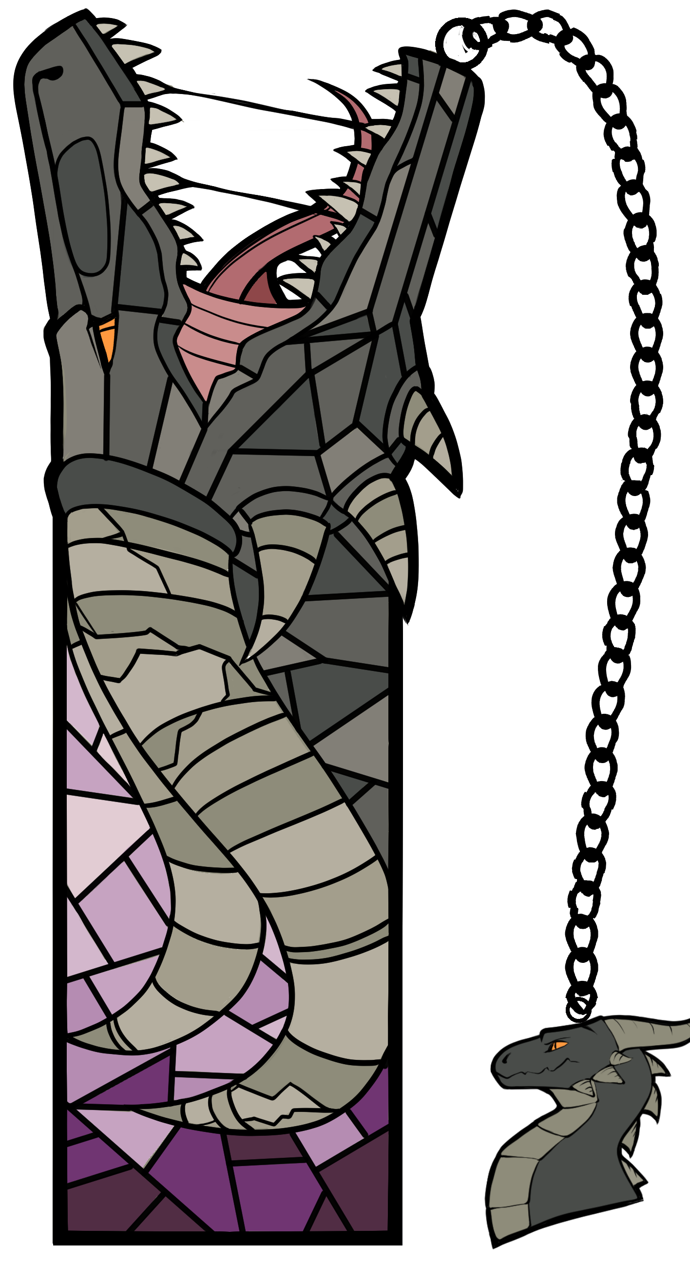 The Black Dragon Window